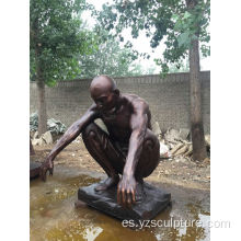 Estatua de bronce desnudo hombre tamaño de vida para la venta